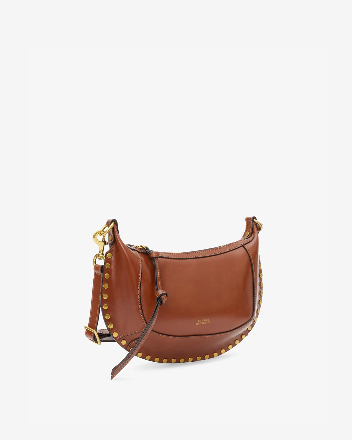 Oskan moon bag Woman Cognac 4
