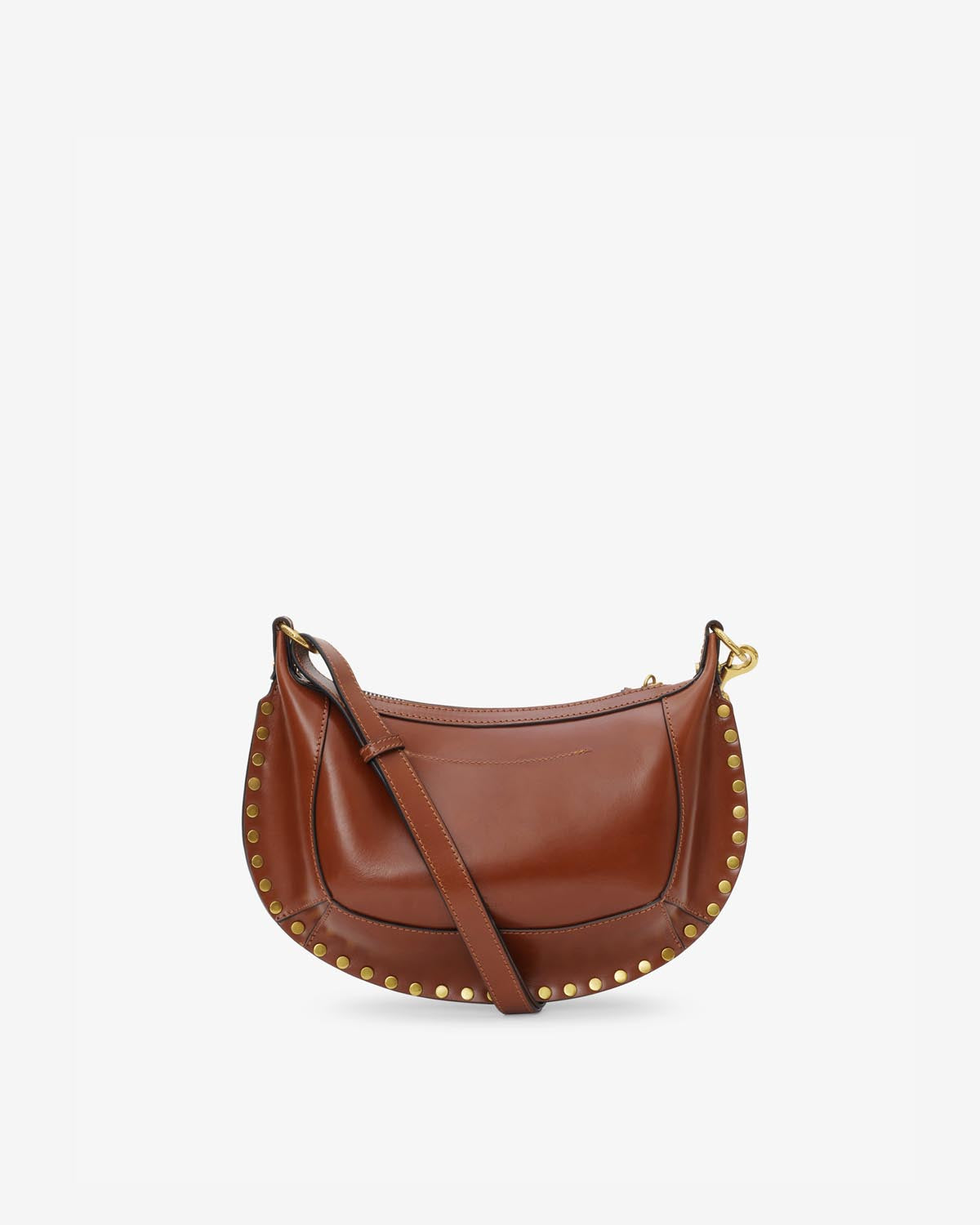 Oskan moon bag Woman Cognac 2