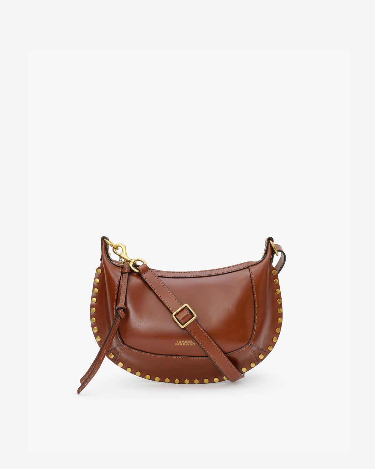Oskan moon bag Woman Cognac 1