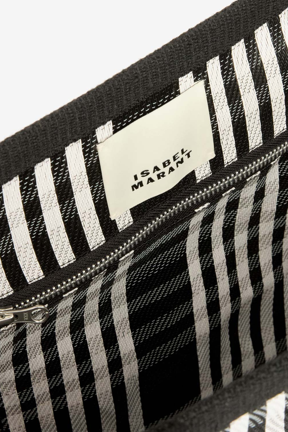 Darwen nylon shoulder tote bag - Black-white - Woman - 3