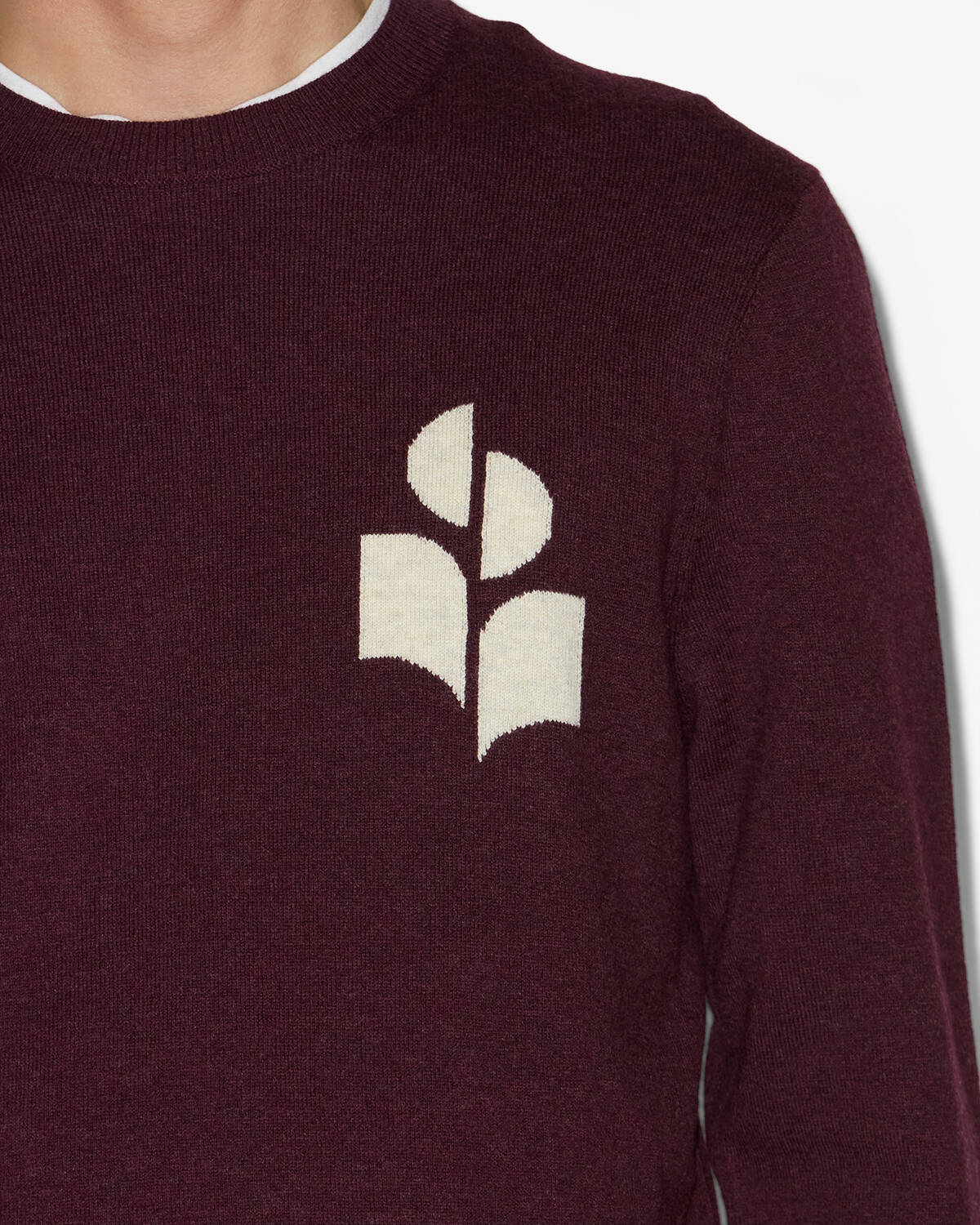 Maglione evans Man Bordeaux 1