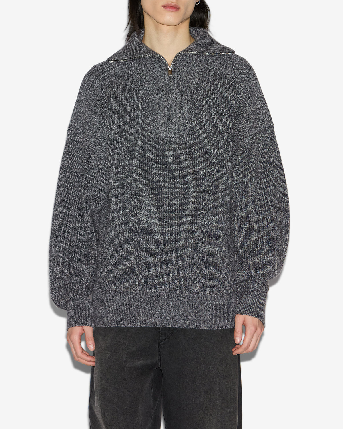 Pullover benny Man Dunkelgrau 5