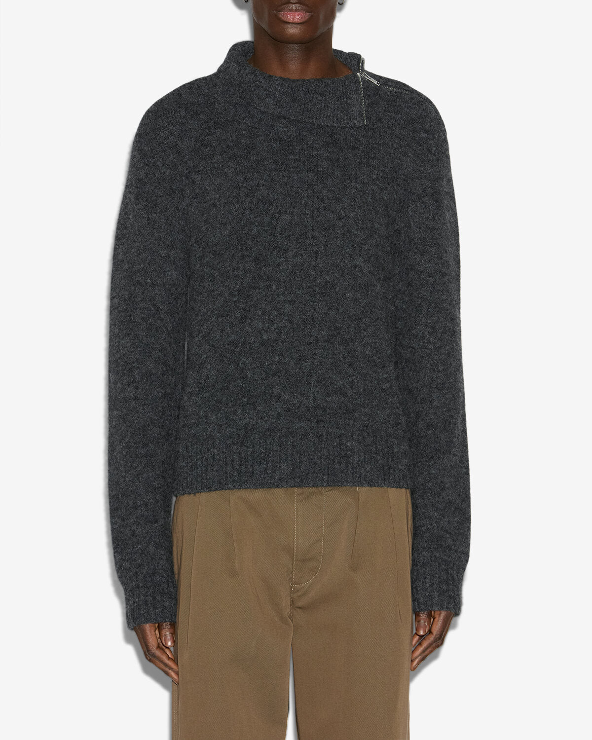 Pull aliocha Man Gris foncé 5