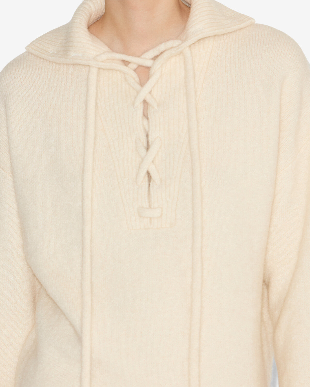 Phylia sweater Woman Ecru 2