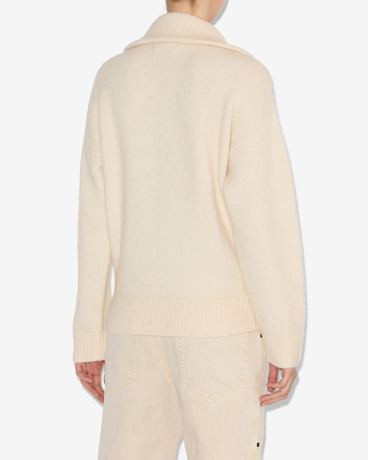 Phylia sweater Woman Ecru 3