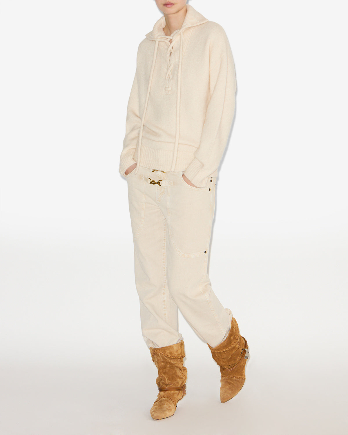 Pullover phylia Woman Naturfarben 4