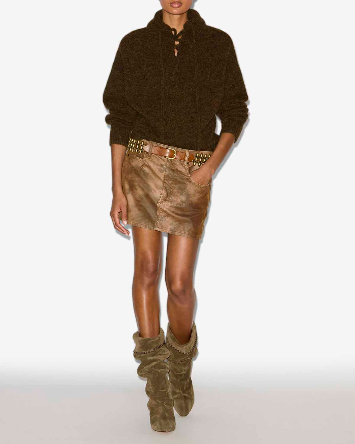 Maglione phylia Woman Bronzo 4