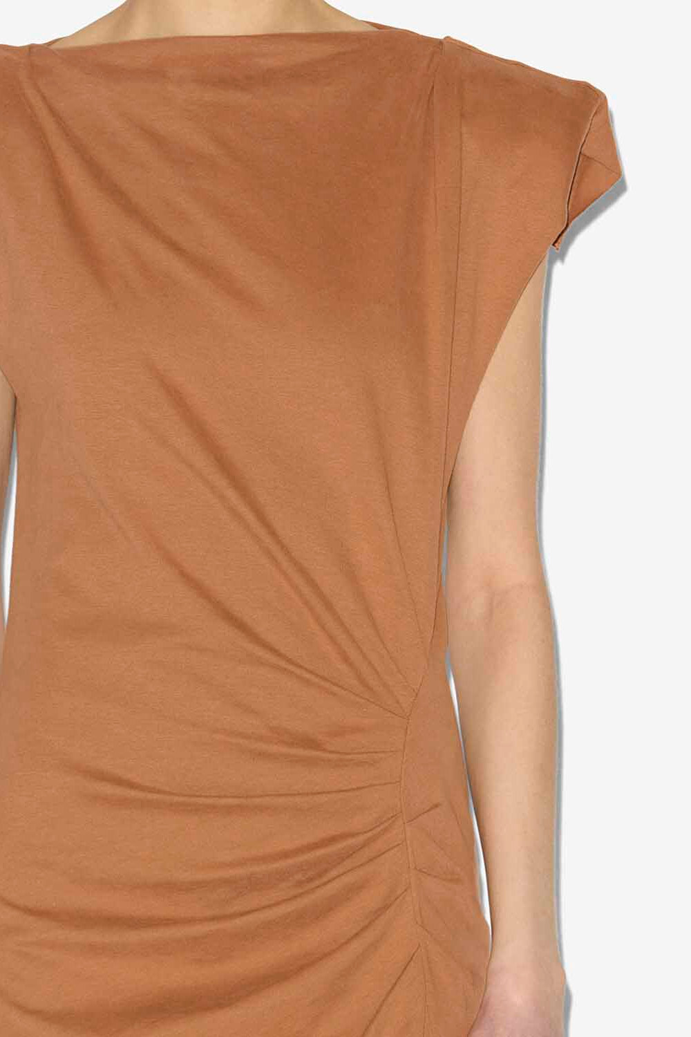 Robe longue nadela en jersey  - Caramel - Woman - 3