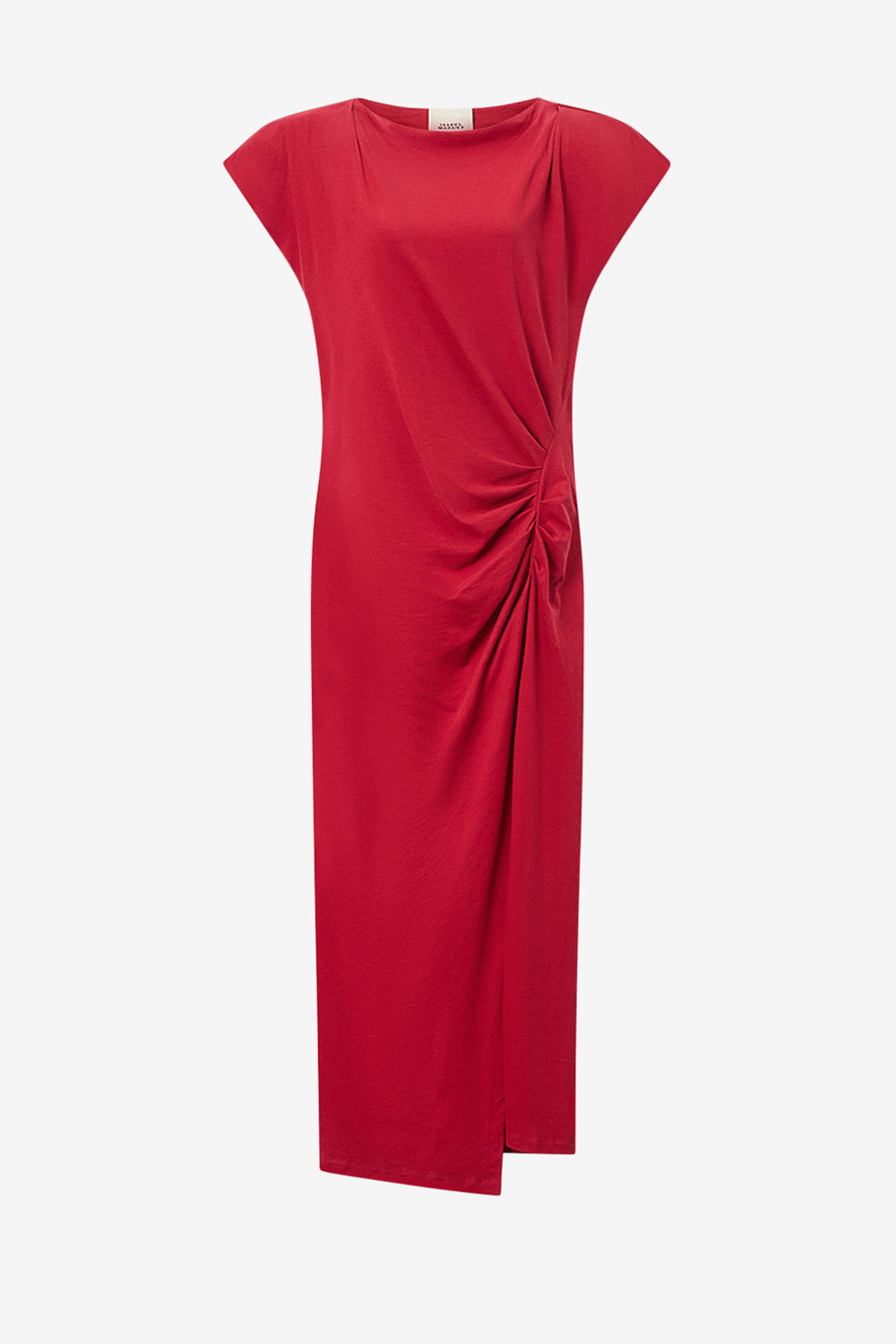 Nadela cotton jersey dress - Cherry - Woman - 1