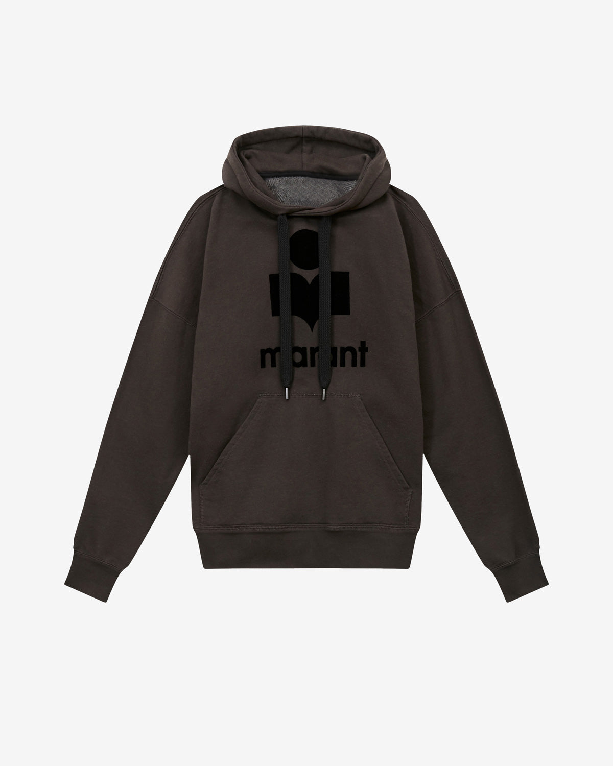 Sudadera con capucha oversize mansel Woman Negro lavado 1