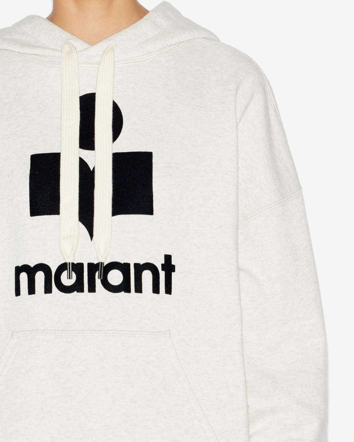 Sudadera con capucha oversize mansel Woman Crudo 2