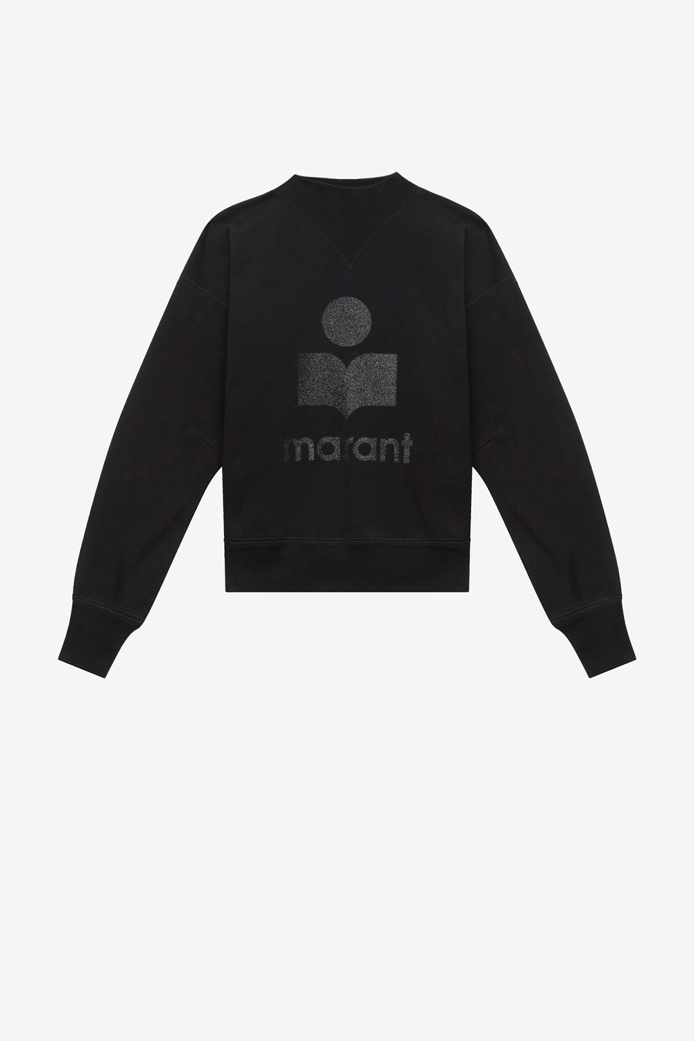 Moby ロゴ入り ハイネック スウェットシャツ - 黒 - Woman - 1