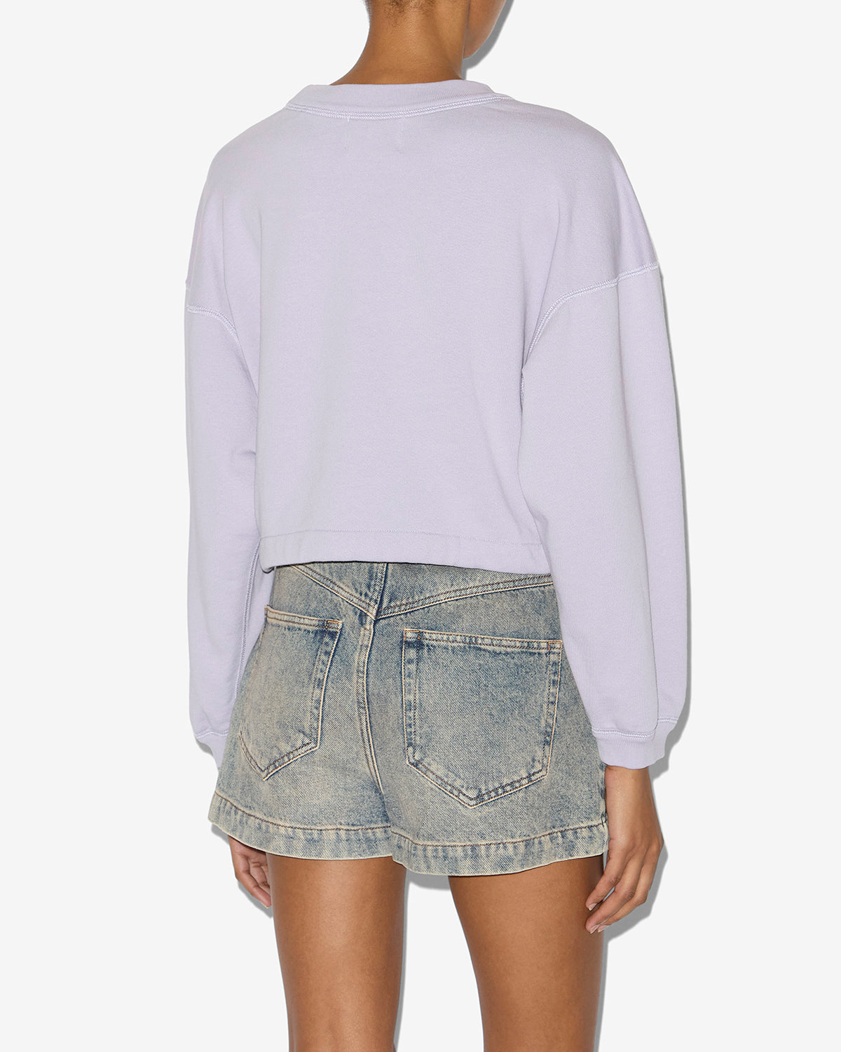 Sweatshirt margo Woman Lilac/dark navy 2
