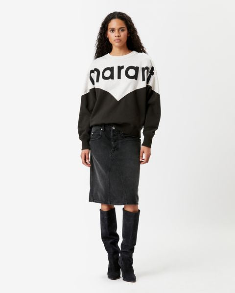 Houston felpa Woman Nero lavato 4