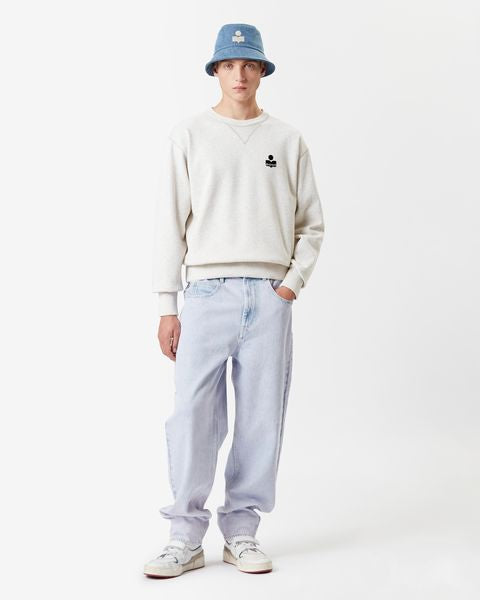 Mike sweatshirt Man Ecru 4
