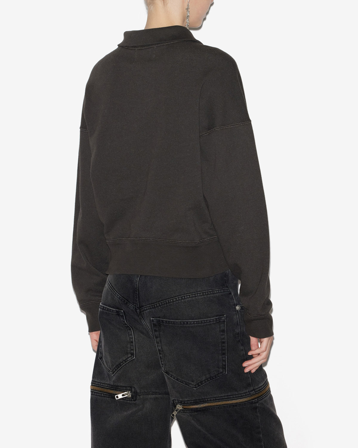 Ross sweatshirt Woman Black 3