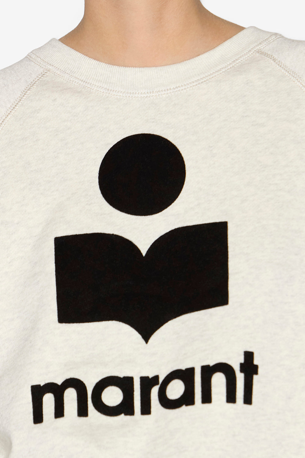 Sweatshirt millyny en coton à logo  - Écru - Woman - 3