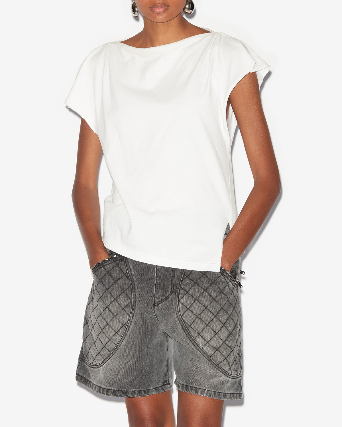 Sebani tシャツ Woman 白 5