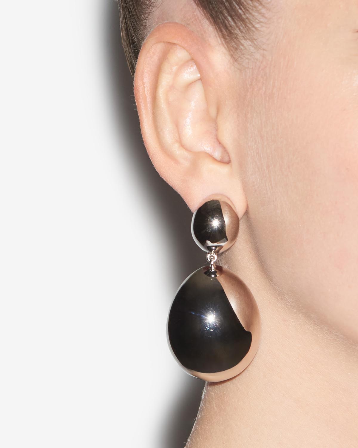 Boucles d'oreilles awa Woman Argent 2