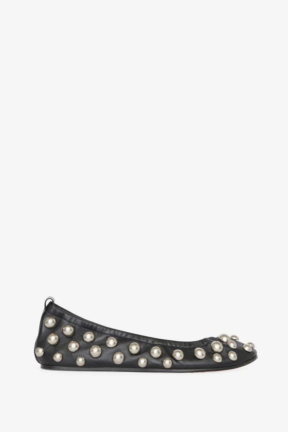 Belna studded ballet flats - Black - Woman - 1