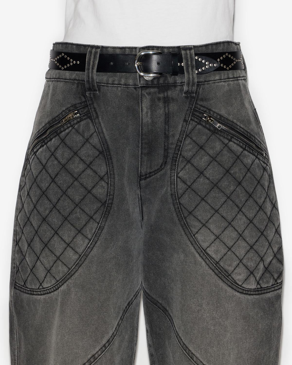 Gürtel liliana Woman Black and silver 4