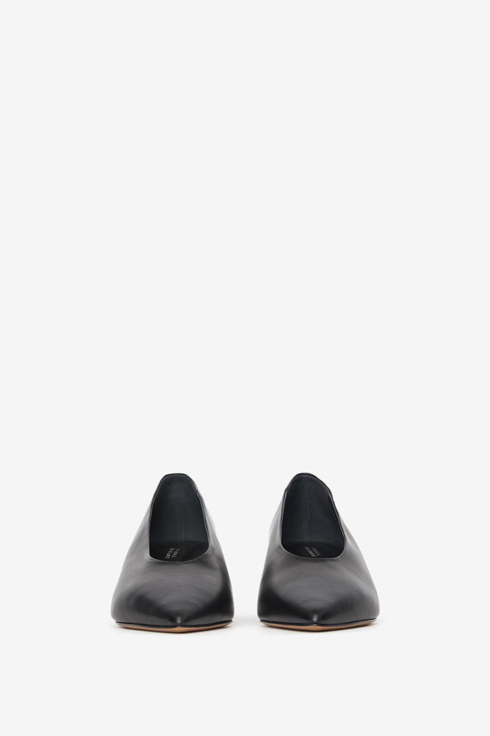Ebisa calfskin leather pumps - Black - Woman - 4
