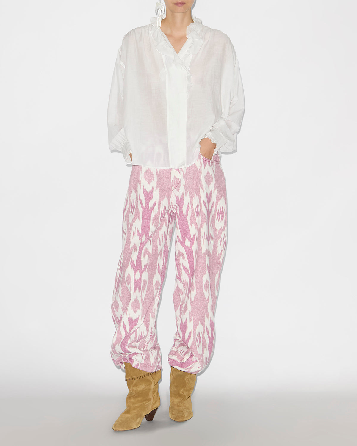 Top pamias Woman Bianco 4