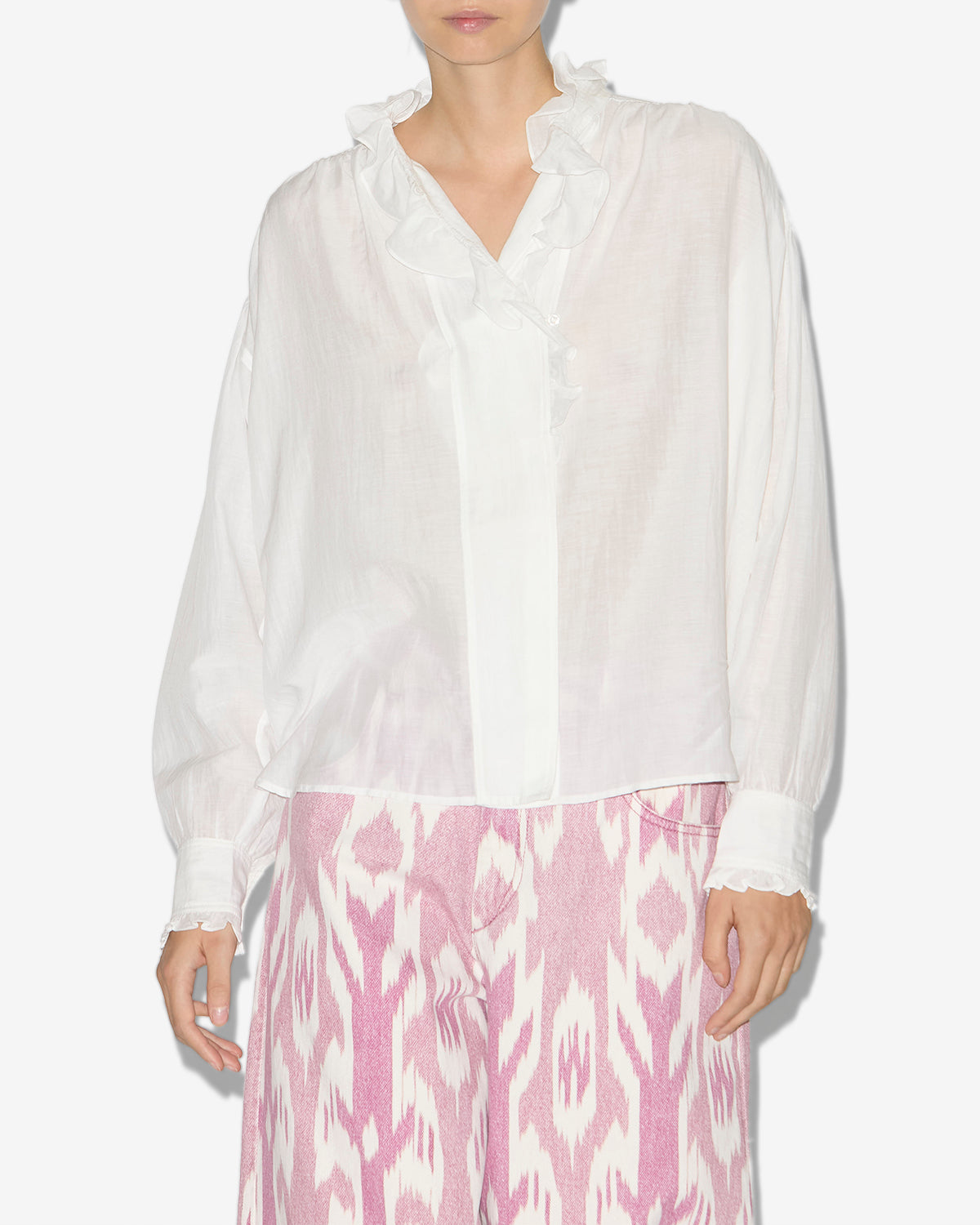 Top pamias Woman Bianco 5