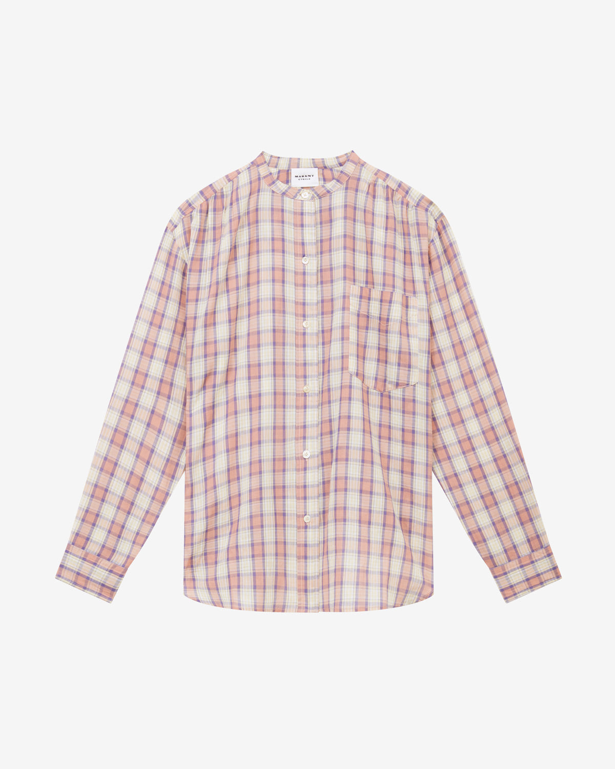 Mexika ブラウス Woman Antik pink-yellow 1