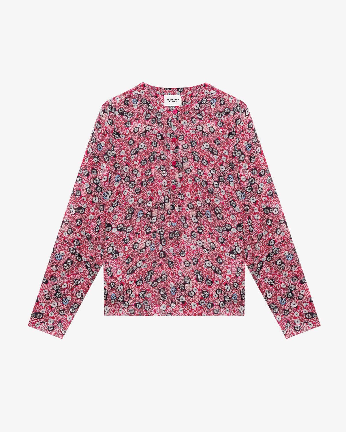 Maria blouse Woman Raspberry-black 1