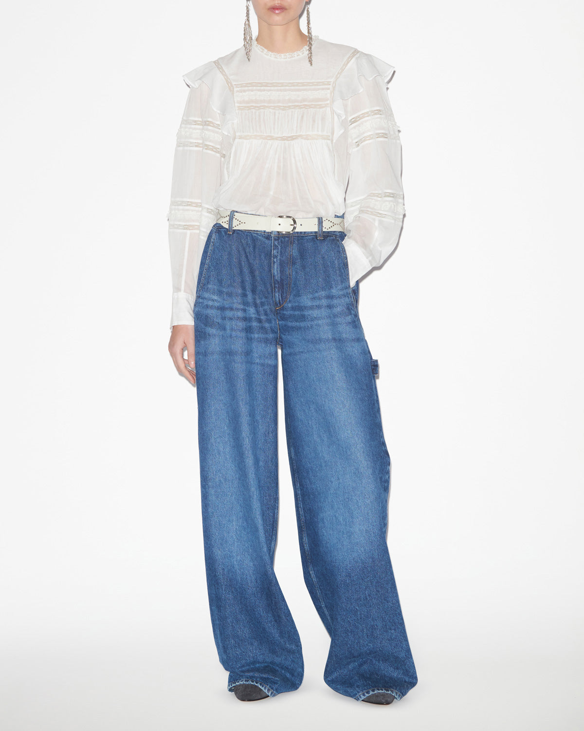 Ganael blouse Woman White 4