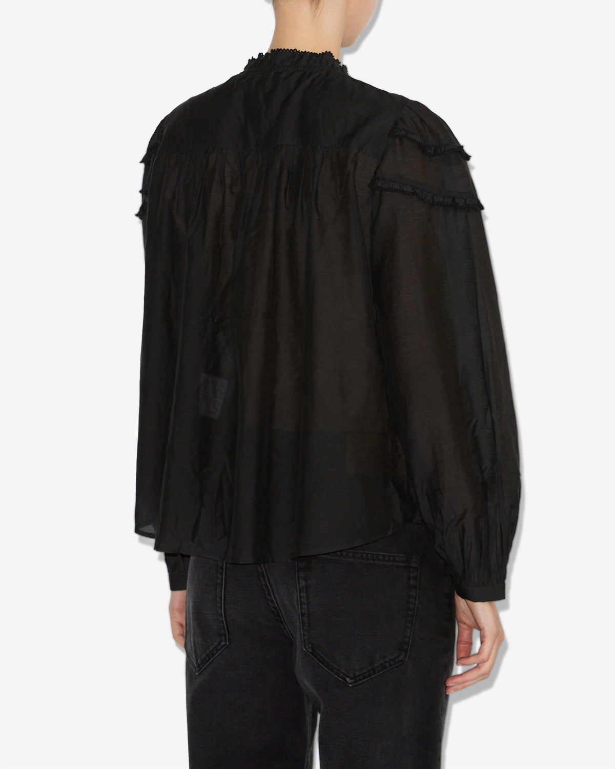 Christa blouse Woman Black 3