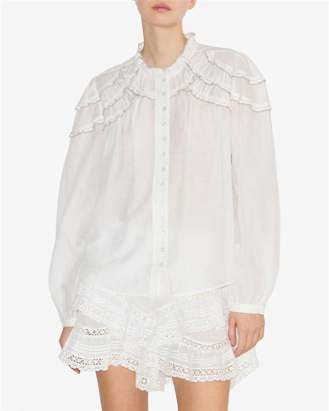 Blouse christa Woman Blanc 5