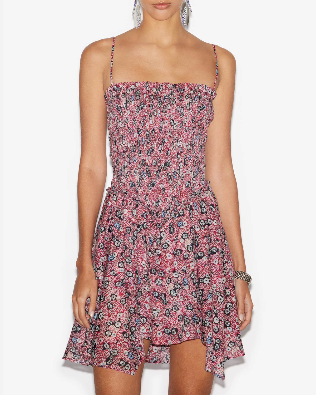 Abito anka Woman Raspberry-black 5