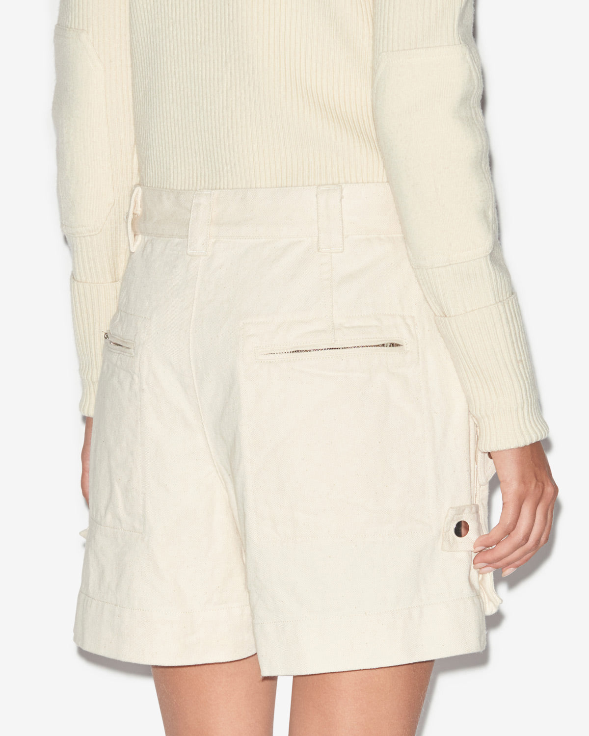 Jemmy shorts Woman Ecru 3
