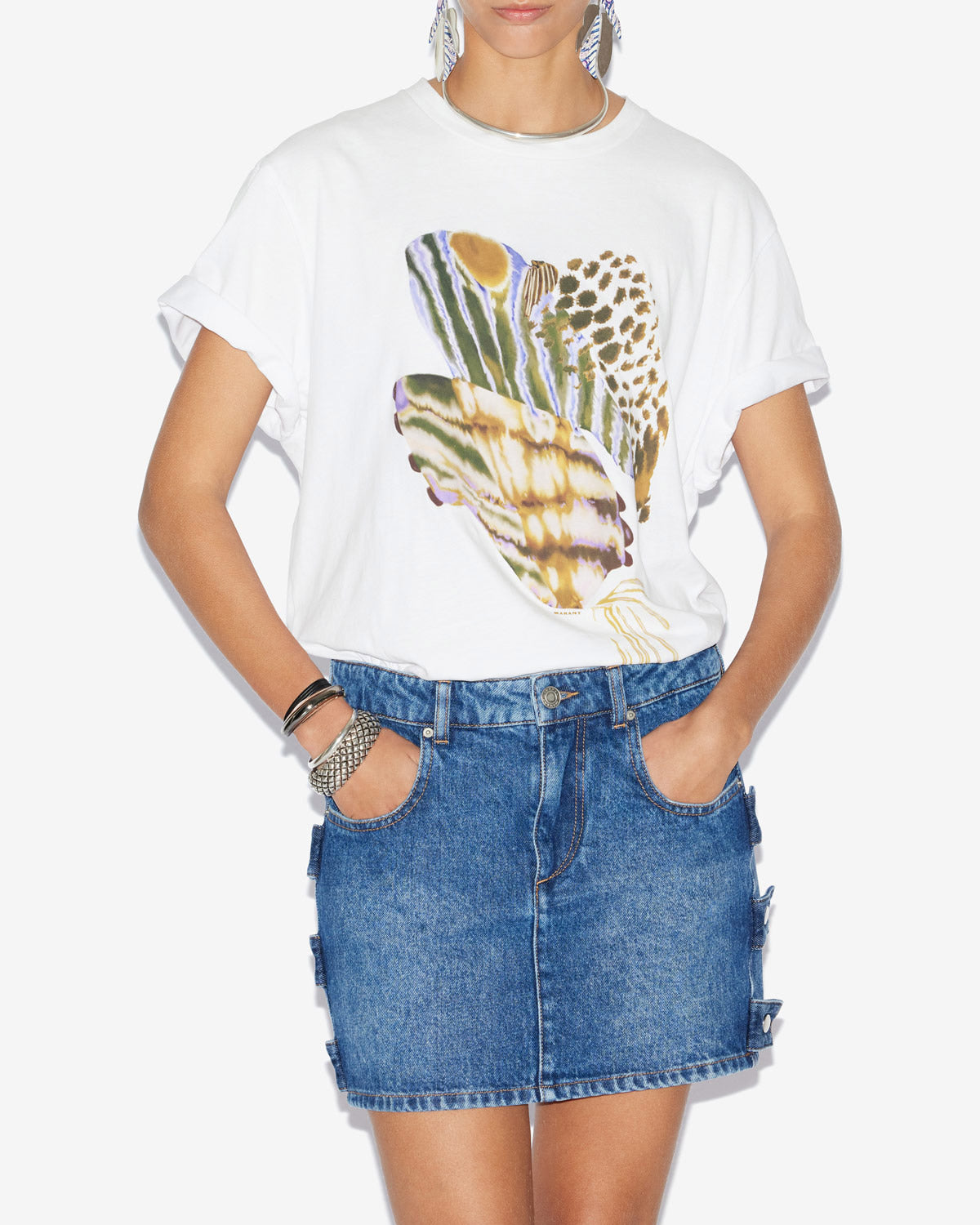 T-shirt edwige Woman Weiß 5