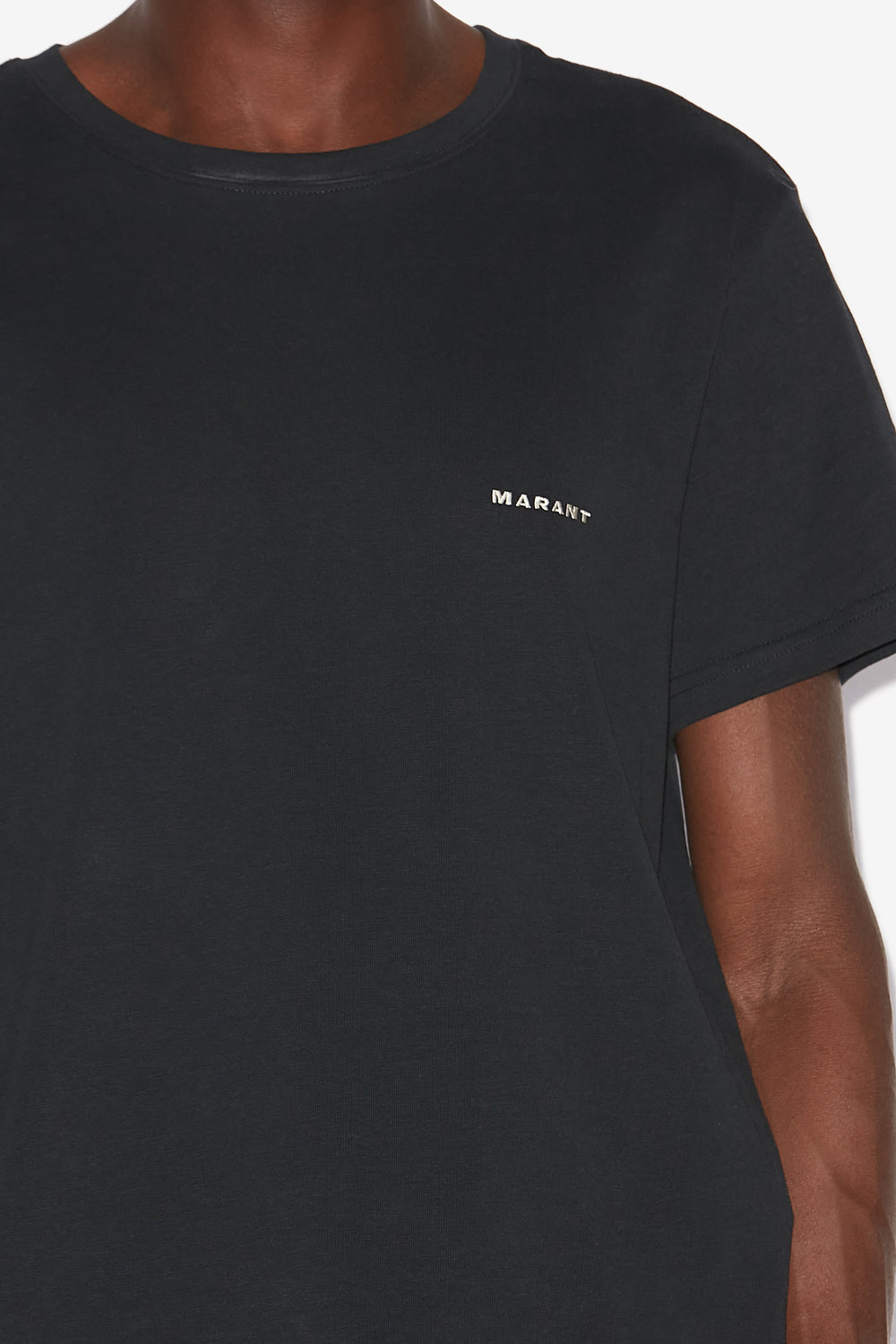 T-shirt à manches courtes en coton uni zafferh - Noir - Man - 3