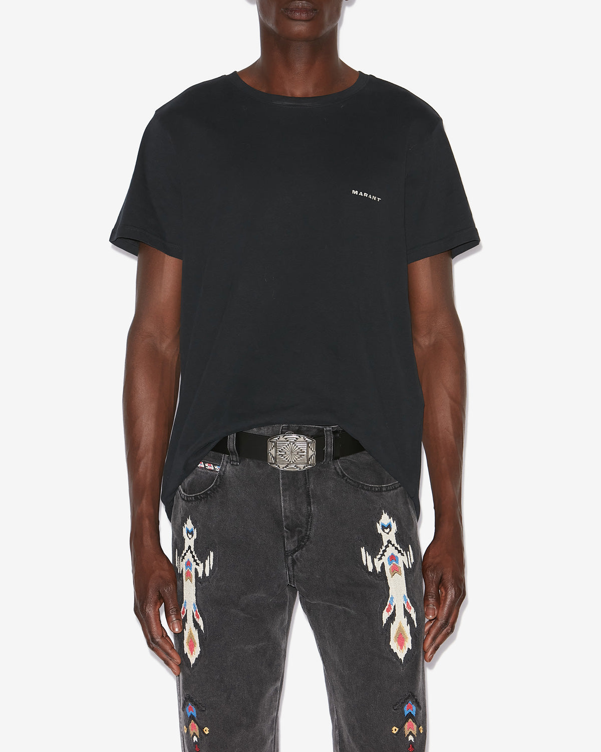 T-shirt zafferh Man Noir 5