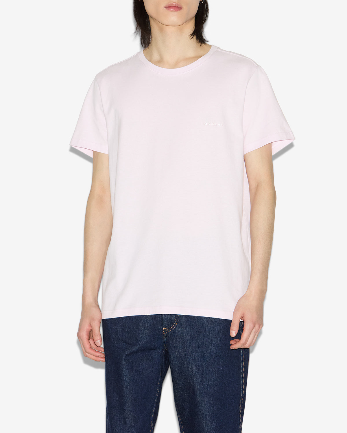 Zafferh tシャツ Man Faded pink 5