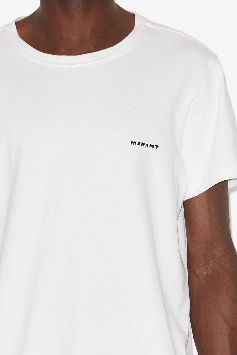 T-shirt à manches courtes en coton uni zafferh - Blanc - Man - 3