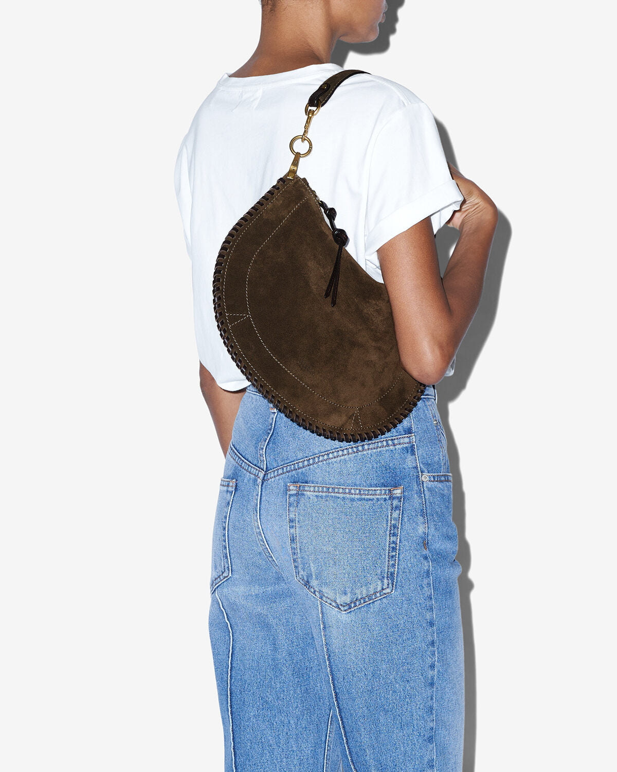 Oskan soft zip バッグ Woman ブロンズ 4