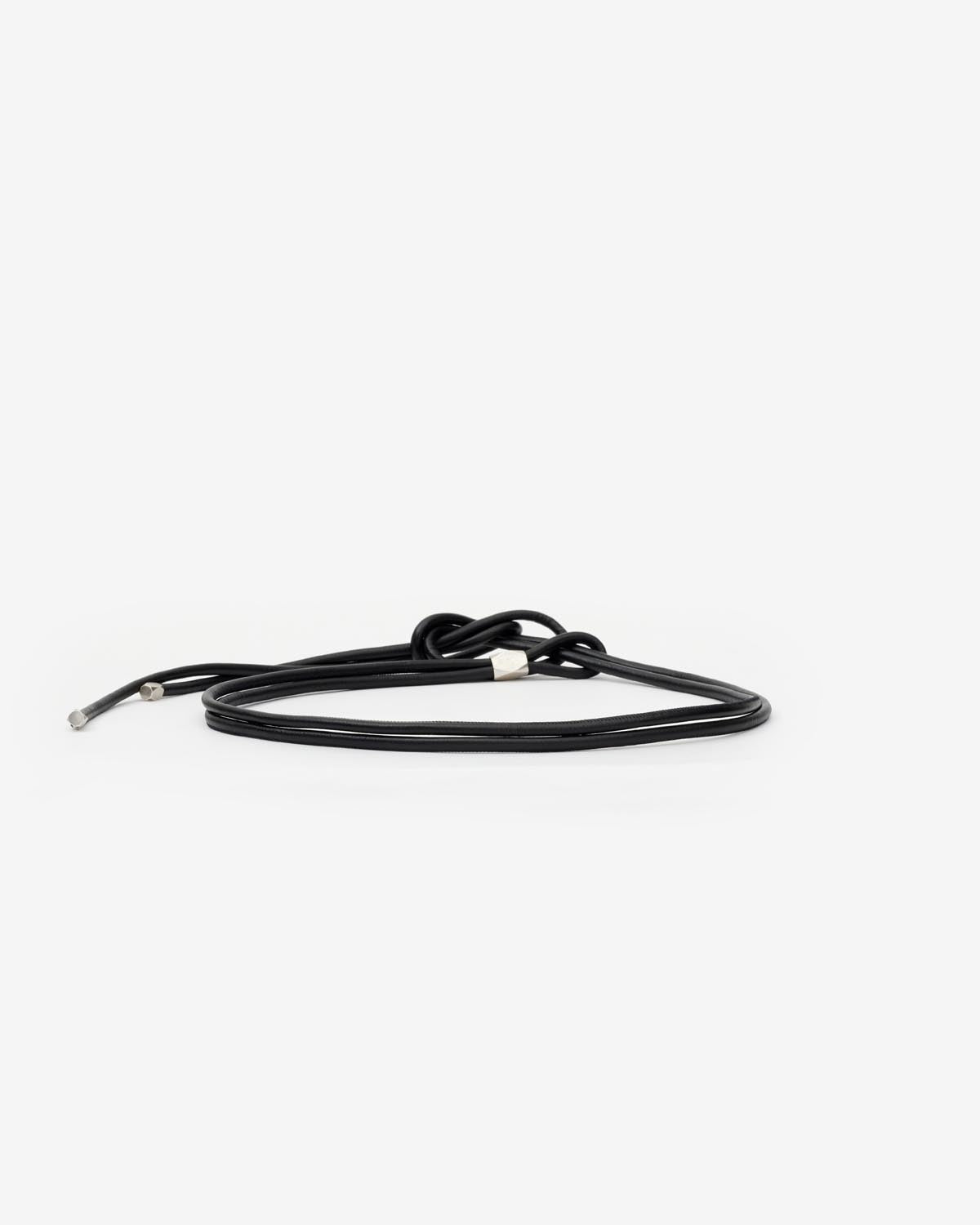 Silvia cintura Woman Black and silver 2