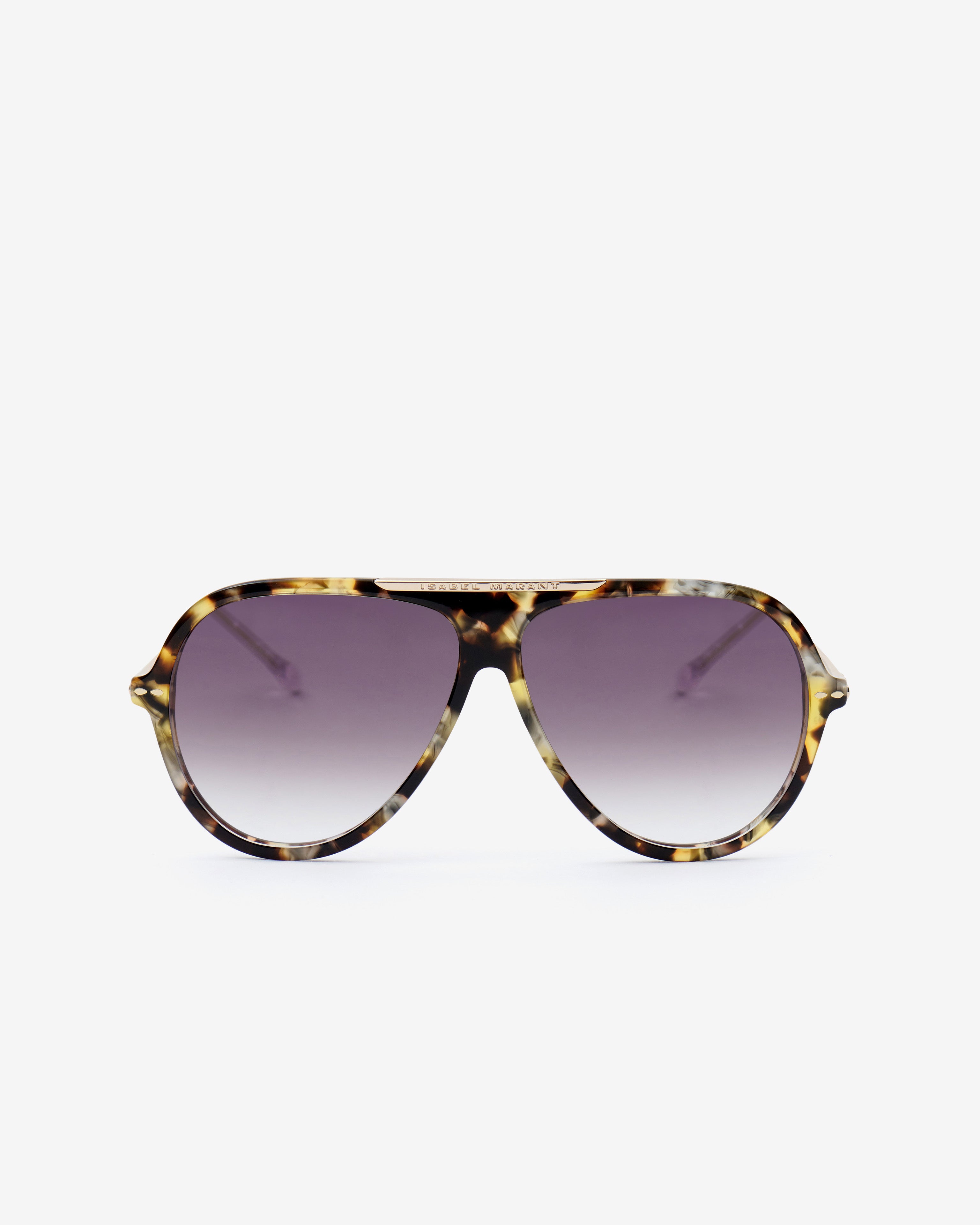 Hera sunglasses Woman Havana gold-green 1