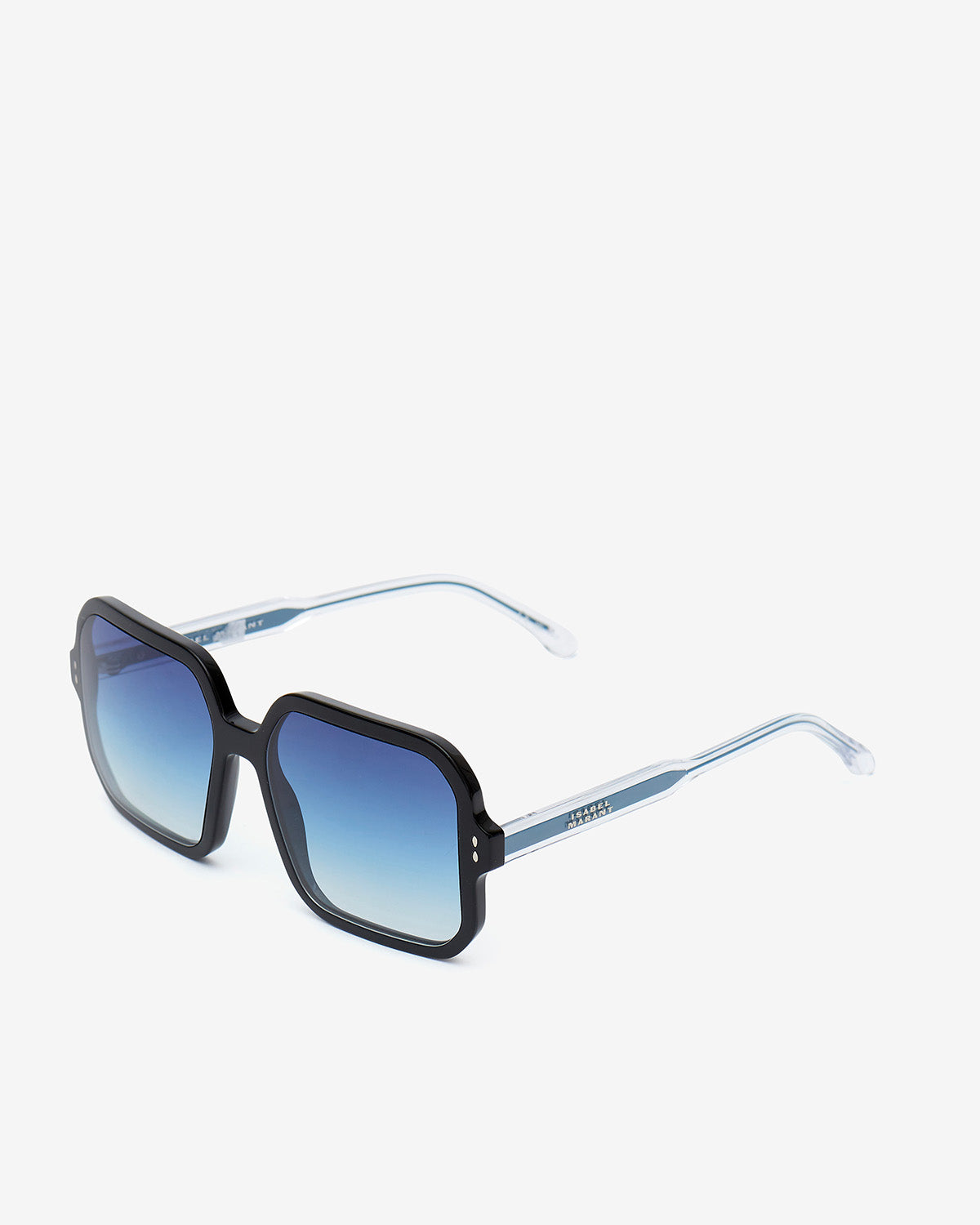 Livia サングラス Woman Black-gray azure 2