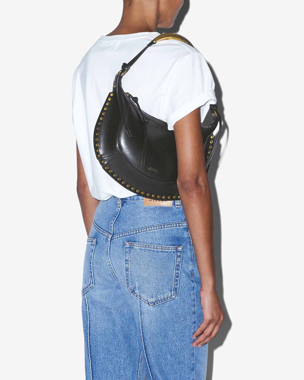 Bolso naoko Woman Black and gold 8