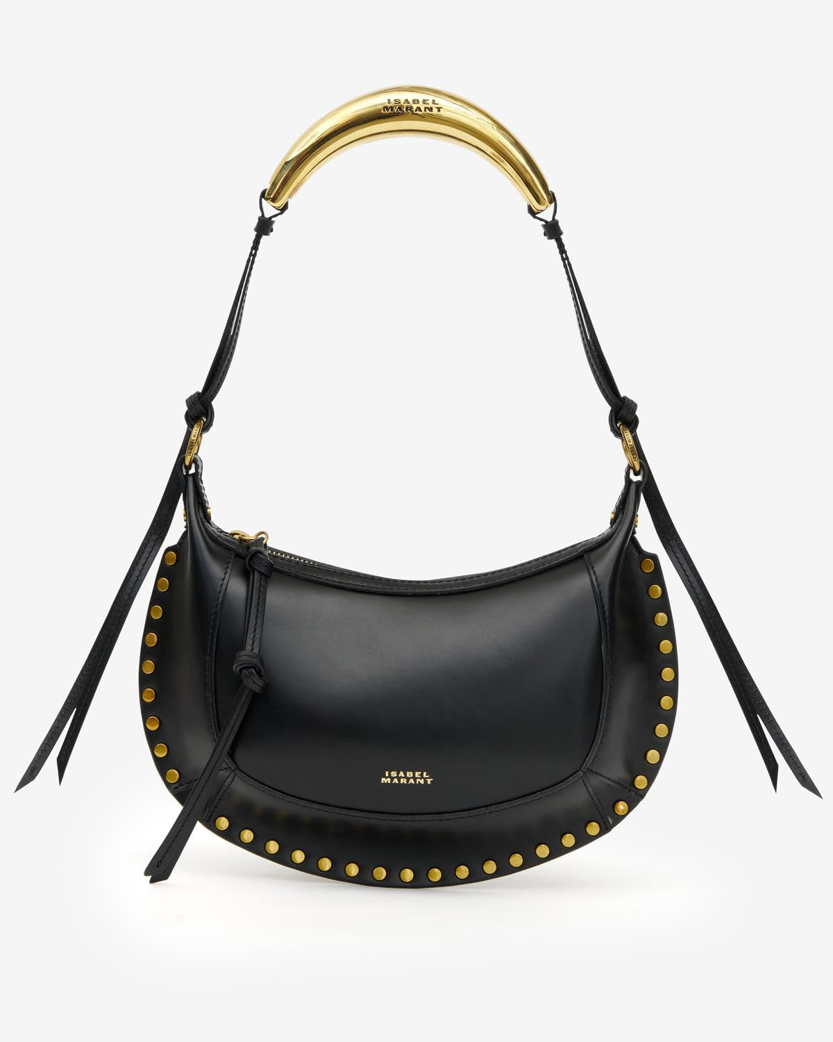 Oskan moon バッグ Woman Black and gold 5