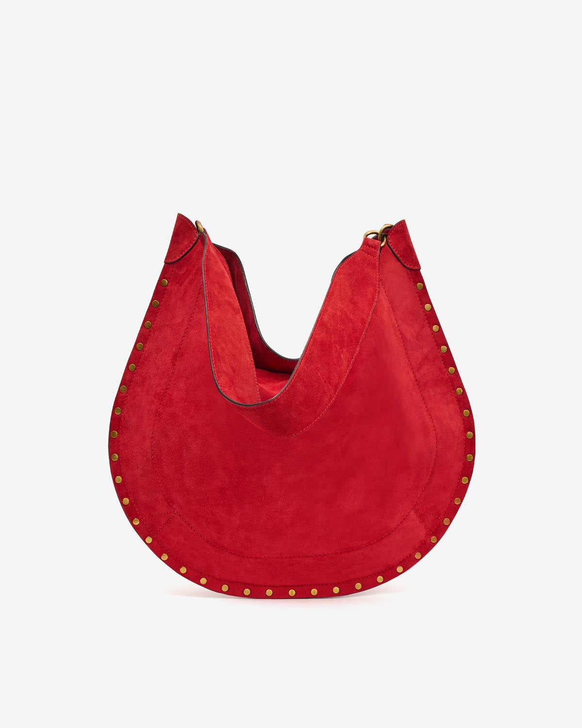 Oskan hobo soft bag Woman Scarlet red 2