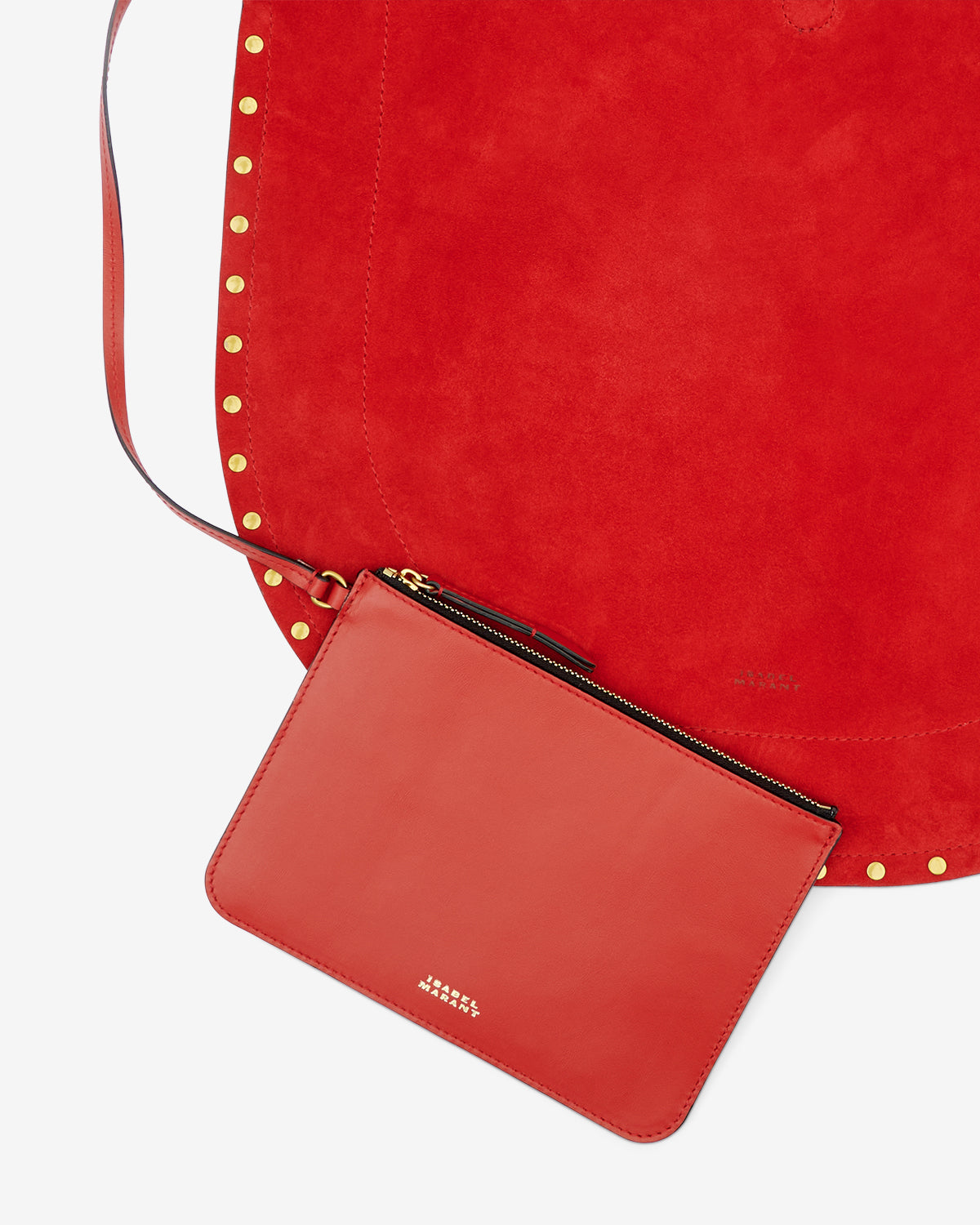 Borsa oskan hobo soft Woman Scarlet red 7