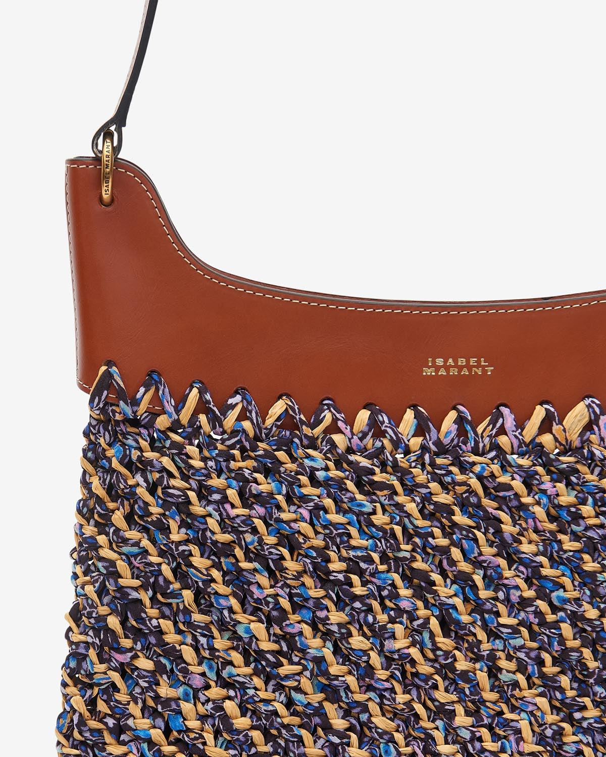 Borsa amalfi intrecciata a mano Woman Viola 6