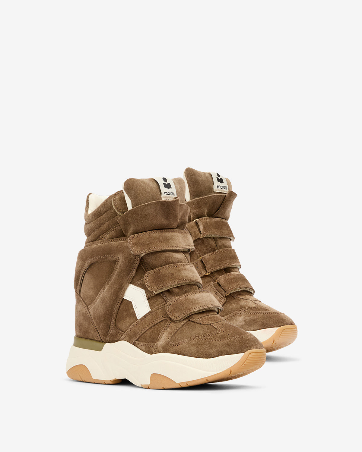 Zapatillas balskee Woman Khaki-ecru 3